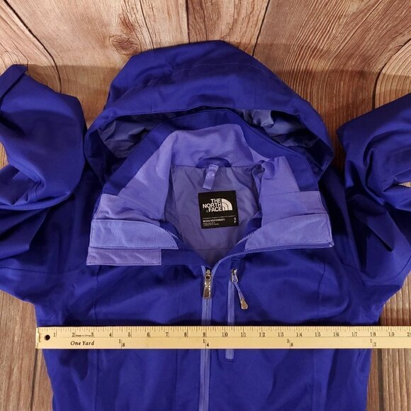 *Shell Only* The North Face Womens Small ThermoBall Snow Triclimate Parka Hyvent - Picture 13 of 16